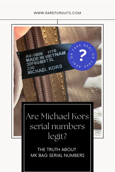 michael kors authenticity|michael kors serial number.